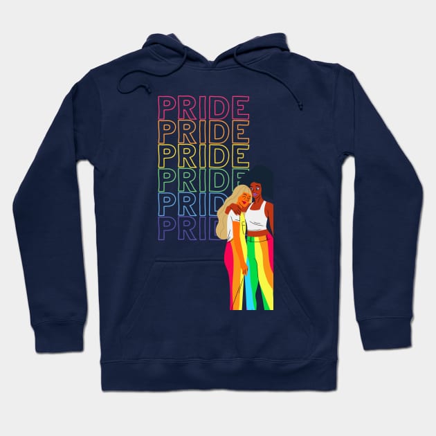 Happy Pride | Pride | Pride Month Hoodie by FashionDoot